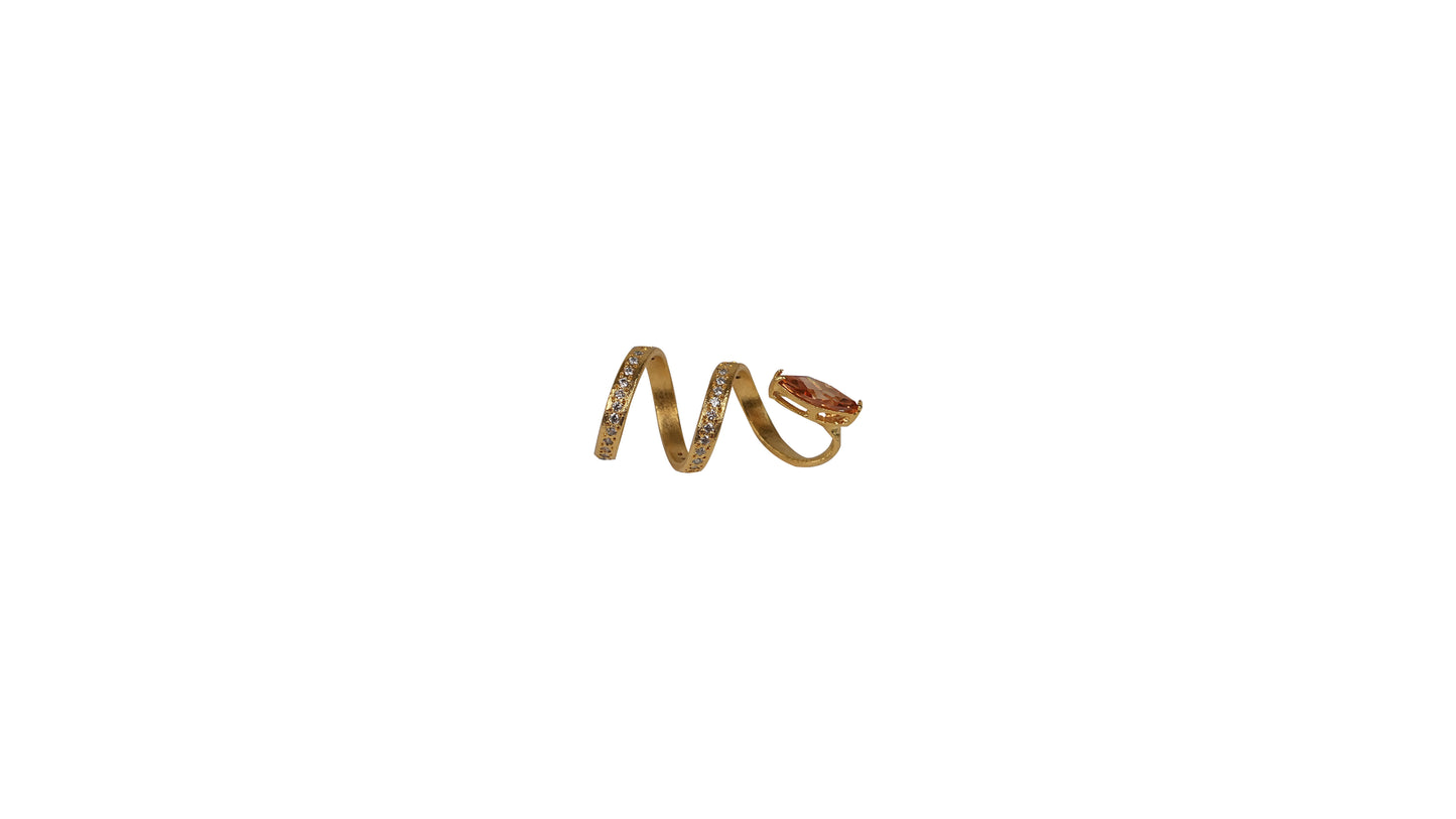 Zelia Fingernail Ring